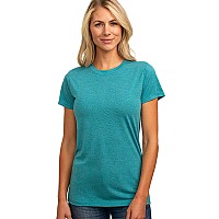 Cariloha Women's Bamboo Crew Tee - Large - Tropical Teal