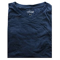 Cariloha Men's Bamboo V-Neck Tee - Bermuda Blue, Medium