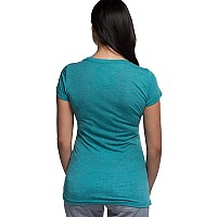 Cariloha Bamboo Scoop Tee for Women - XXXL - Tropical Teal