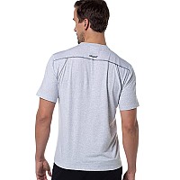 Cariloha Bamboo Crewneck Gym Shirt - X-Large - Gray