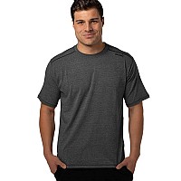 Cariloha Men's Small Bamboo Athletic Crew Neck Tee - Carbon