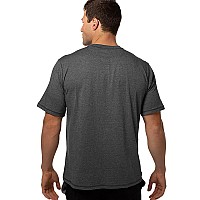 Cariloha Men's Small Bamboo Athletic Crew Neck Tee - Carbon