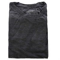 Cariloha Women's Bamboo-Viscose Crew Tee - Navy Heather, Small