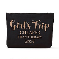 JIUWEIHU Weekend Bag Teen Girl Gifts, Gift for Her, Girls Weekend Gifts, Gifts for Women Friends BFF Besties Big Little Soul Sister Christmas Birthday Girls - Girls Trip Cheaper Travel Makeup Bag