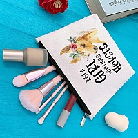 Gevguxluo Horses Gifts For Horse Lovers Birthday Gift For Best Friend Sister Horse Accessories Animal Lovers Makeup Bag Zippe