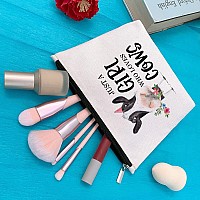 Gevguxluo Cow Gifts For Cow Lovers Cow Makeup Bag For Women With Mirror Cow Birthday Gifts Ideas For Daughter Sister Bestie C