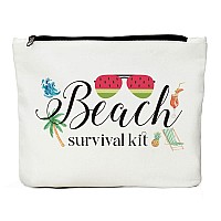 Jiuweihu Beach Bags Sunscreen Bag Beach Kit Summer Travel Gifts Women Cosmetic Bag Beach Survival Kit Waterproof Wictoria Se