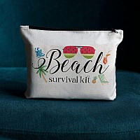 Jiuweihu Beach Bags Sunscreen Bag Beach Kit Summer Travel Gifts Women Cosmetic Bag Beach Survival Kit Waterproof Wictoria Se