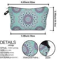 Deanfun Makeup Case Small Cosmetic Zipper Bag Waterproof For Purse Mini Women Cute Traveling Accessories Pouch For Ladies Than