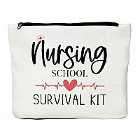 JIUWEIHU Nursing School Supplies, Nurse Bag, Nursing Student Nursing School Gifts, Nurse Appreciation Gifts for RN Nurses Practitioner, Nurse Week Gifts, Nurses Day Gifts -Nursing School Survival Kit