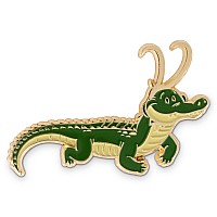 Marvel Studios Loki Alligator Limited Edition Enamel Pin Exclusive Metal Brooch Badge Accessories For Backpack, clothes, Hats McU Superhero comic Book gifts and collectibles