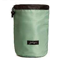 Jadyn Cinch Top Compact Travel Makeup Bag And Cosmetic Organizer For Women Sage Green