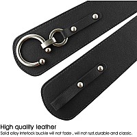 Jasgood Womens Fashion Vintage Wide Elastic Stretch Waist Belt With Interlock Buckle Halloween Belt