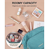 Bagsmart Travel Makeup Bag Cosmetic Bag Make Up Organizer Caselarge Wideopen Pouch For Women Purse For Toiletries Accessories