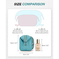 Bagsmart Travel Makeup Bag Cosmetic Bag Make Up Organizer Caselarge Wideopen Pouch For Women Purse For Toiletries Accessories