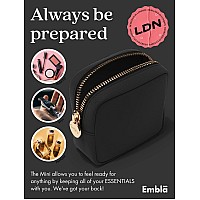 Embla Makeup Bag Travel Cosmetic Bag Toiletry Bag Cute Makeup Organizer Nylon Zipper Pouch Purse Storage Bag Cosmetics Organi