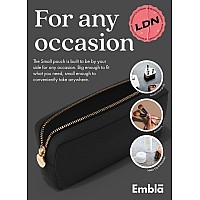 Embla Makeup Bag Travel Cosmetic Bag Toiletry Bag Cute Makeup Organizer Nylon Zipper Pouch Purse Storage Bag Cosmetics Organi