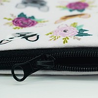 Cosmetic Bags For Women Small French Bulldog Purple Makeup Bag For Purse Travel Toiletry Bag Accessories Organizer Zipper Pouch