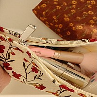 Cosmetic Bags For Women Makeup Bag Large Capacity Purse Travel Toiletry Zipper Storage Pouch Make Up Brushes Organizer For Gifts