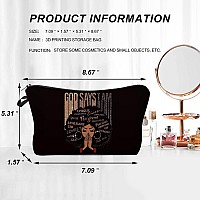 African American Makeup Bag For Purse God Says You Are Unique Special Lovely Chosen Forgiven Afro Black Cosmetic Bags Inspiratio