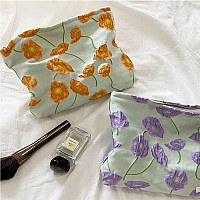 Cosmetic Bags For Women Makeup Bag Large Capacity Purse Travel Toiletry Zipper Storage Pouch Make Up Brushes Organizer For Gifts