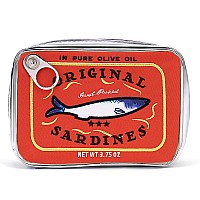 Cessfle Canned Sardines Makeup Bag, Funny Mothers Day Gifts Idea, Creative Cute Makeup Bag Canned Fish Cosmetic Bag - Mothers Day Mom Gifts from Daughter Son, Coquette Makeup Pouch for Women