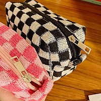 Sxosyo 2 Pcs Cosmetic Bags For Women Makeup Bag Purse Travel Toiletry Zipper Storage Pouch Make Up Brushes Organizer For Gifts