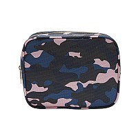 Conair Makeup Bag Large Double Zip Toiletry And Cosmetic Bag Perfect Size For Use At Home Or Travel Double Zip Organizer Shap