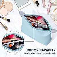 Sellyfelly Small Makeup Bag Cosmetic Bag For Women Waterproof Makeup Pouch With Zipper Portable Makeup Organizer Bag