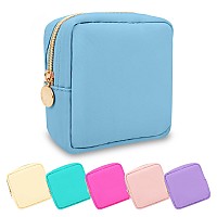 Uixizq Waterproof Mini Makeup Bag Pouch For Pursesmall Cosmetic Travel Bag Pouch Nylon Toiletry Organizers Bag For Women Girls