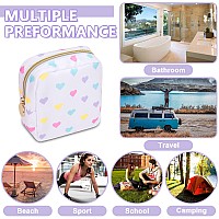 Waterproof Mini Makeup Bag Pouch For Pursenylon Travel Toiletry Organizers Bag Small Cosmetic Bag For Women Girlcute Mini Zipp