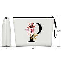 Vavabox Az Personalized Makeup Bagbirthday Gifts For Women Momgifts For Best Friendbride Bridesmaid Cosmetic Bag P White