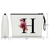 Vavabox Az Personalized Makeup Bagbirthday Gifts For Women Momgifts For Best Friendbride Bridesmaid Cosmetic Bag H White