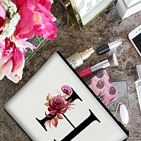 Vavabox Az Personalized Makeup Bagbirthday Gifts For Women Momgifts For Best Friendbride Bridesmaid Cosmetic Bag H White