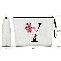 Vavabox Az Personalized Makeup Bag Birthday Gifts For Women Mom Gifts For Best Friend Bride Bridesmaid Cosmetic Bag Y White