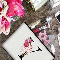 Vavabox Az Personalized Makeup Bag Birthday Gifts For Women Mom Gifts For Best Friend Bride Bridesmaid Cosmetic Bag Y White