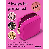 Embla Makeup Bag Travel Cosmetic Bag Toiletry Bag Cute Makeup Organizer Nylon Zipper Pouch Purse Storage Bag Cosmetics Organi