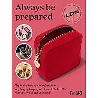 Embla Makeup Bag Travel Cosmetic Bag Toiletry Bag Cute Makeup Organizer Nylon Zipper Pouch Purse Storage Bag Cosmetics Organi