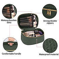 Ktmouw Makeup Bag 3 Pcs Waterproof Cosmetic Bag Set Portable Travel Cosmetic Bag Multifunction Organizer Storage Bag Weave Toile