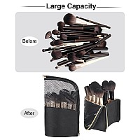 Monstina Makeup Brush Organzier Baghigh Capacity Portable Standup Makeup Brush Holderprofessional Artist Makeup Brush Sets Ca