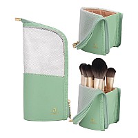 Monstina Makeup Brush Organzier Baghigh Capacity Portable Standup Makeup Brush Holderprofessional Artist Makeup Brush Sets Ca