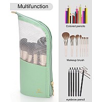 Monstina Makeup Brush Organzier Baghigh Capacity Portable Standup Makeup Brush Holderprofessional Artist Makeup Brush Sets Ca