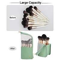 Monstina Makeup Brush Organzier Baghigh Capacity Portable Standup Makeup Brush Holderprofessional Artist Makeup Brush Sets Ca