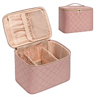 Ocheal Makeup Baglarge Travel Makeup Bag Organizer Cosmetic Bags For Women Washable Make Up Bag Makeup Organizer Case With Divi