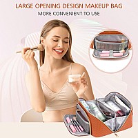 Zauknya Large Capacity Travel Cosmetic Bag