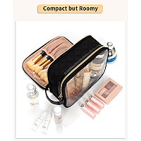 Cubetastic Small Makeup Bag Clear Travel Cosmetic Organizer Case Portable Cute Make Up Storage Pouch For Purse Waterresistan