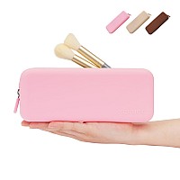 Xcrucc Travel Makeup Brush Holder Silicone Makeup Brush Holder Makeup Brush Bbag Bpa Free Travel Accessories79 X 315 X 118 In