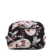 Vera Bradley Womens Cotton Medium Cosmetic Makeup Organizer Bag Botanical Paisley One Size