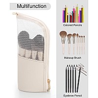 Monstina Makeup Brush Organzier Baghigh Capacity Portable Standup Makeup Brush Holderprofessional Artist Makeup Brush Sets Ca