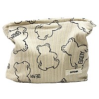 Gutgnk Womens Cosmetic Bag Cute Bear Travel Cosmetic Bag Small Cosmetic Bag Skin Care Cosmetic Change And Wash Convenient Hand